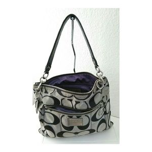 Coach Poppy Signature C Shoulder Bag